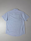 Tommy Hilfiger Light Blue Gingham Short Sleeve Shirt Modern Fit (M)