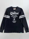 7th Street Vintage Graphic Long Sleeve Tee - Black