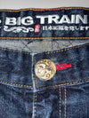 Big Train Dragon Brocade Baggy Jeans (W:38) (L:39)