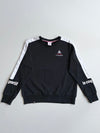 Le Coq Sportif | Black White France Panel Crewneck | (XS)