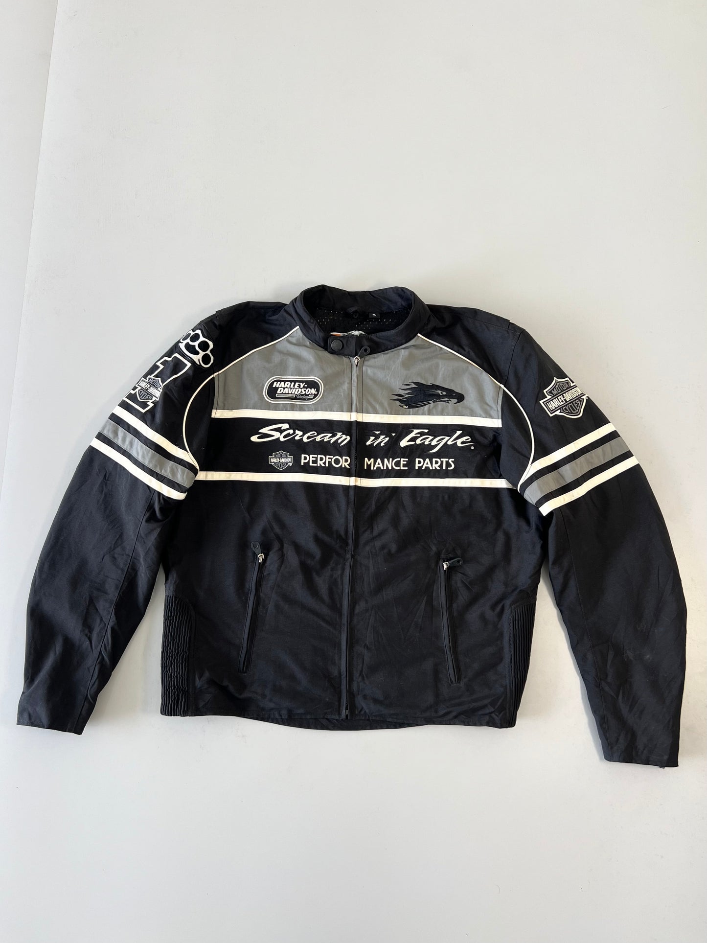 ZHarley davidson Screaming Eagle Original (RARE) Jacket SUPER PREMIUM (L/XL)