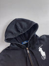 Polo Ralph Lauren Big Pony Zip-Up Hoodie Black (M)