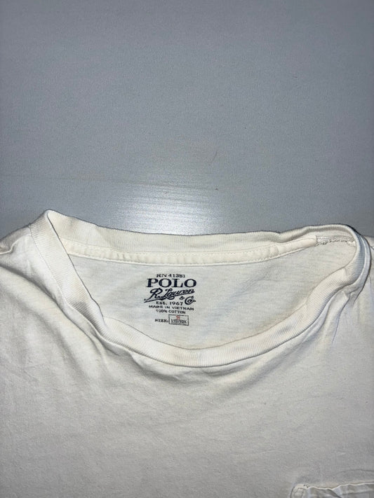 Polo Ralph Lauren | Pocket Tee | White (M)