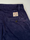 Polo Ralph Lauren Vintage 90s Navy Pleated Wide Chinos (W:28) (L:37)
