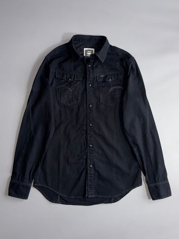 G-Star Raw | Black Western Denim Shirt (S/M)
