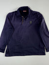Kappa Navy Long Sleeve Polo with 1916 Crest Badge – (XL)