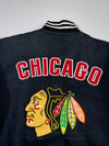 Vintage NHL Chicago Blackhawks JH Design Varsity Bomber Jacket (Xl/2Xl)