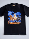Sanmarino Active Wear Horses Graphic Tee (Black) (M)