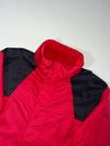 Vintage Atunas Red Black Windbreaker Jacket (2XL)
