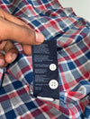 Tommy Hilfiger Herringbone Plaid Flannel Slim Fit Shirt (M)