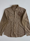 Guess Denim & Dry Goods Peace Sign Western Shirt(L)