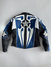 Hein Gericke Tribal Flame Star Graphic Racing Leather Jacket (Paded)(S)