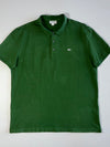 Lacoste Forest Green Slim Fit Piqué Polo T-Shirt – (XL)