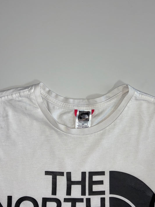 The North Face Big Logo Long Sleeve T-Shirt – White (M)