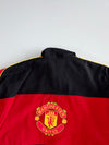 Manchester United Black Red Track Embroidered Jacket (2Xl/3Xl)