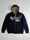 Design United Sherpa Lined Graphic Zip Hoodie – Black (XL)
