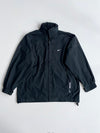 Nike Black Windbreaker Zip-Up Jacket (XL)