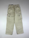 Y2K Echo Unlimited Baggy Cargo Pants Beige (W:29) (L:43)