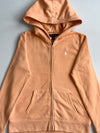 Polo Ralph Lauren Zip-Up Fleece Hoodie – Peach (XS)
