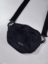 Vintage Adidas Originals Black Nylon Crossbody Bag (Inches:8)