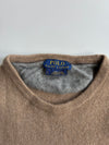 Polo Ralph Lauren Camel Knit Crewneck Sweater – Italian Yarn – (XS)
