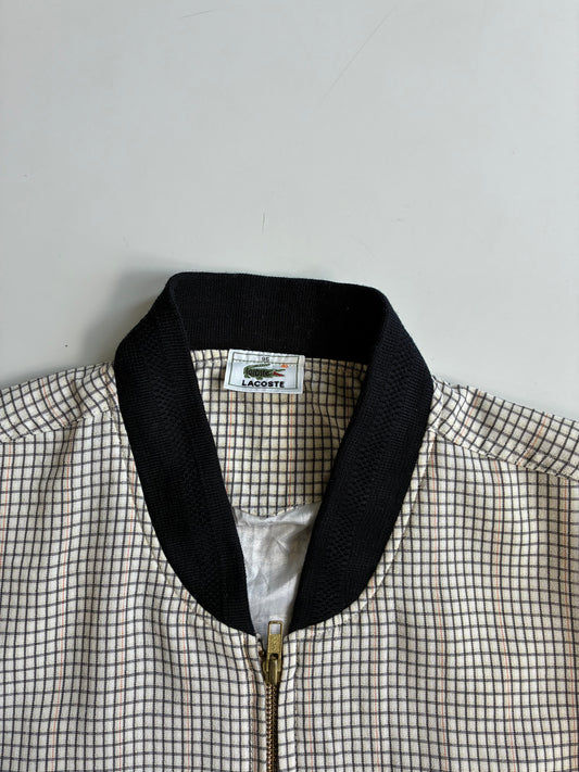 Vintage Lacoste Checked Bomber Jacket – (L)