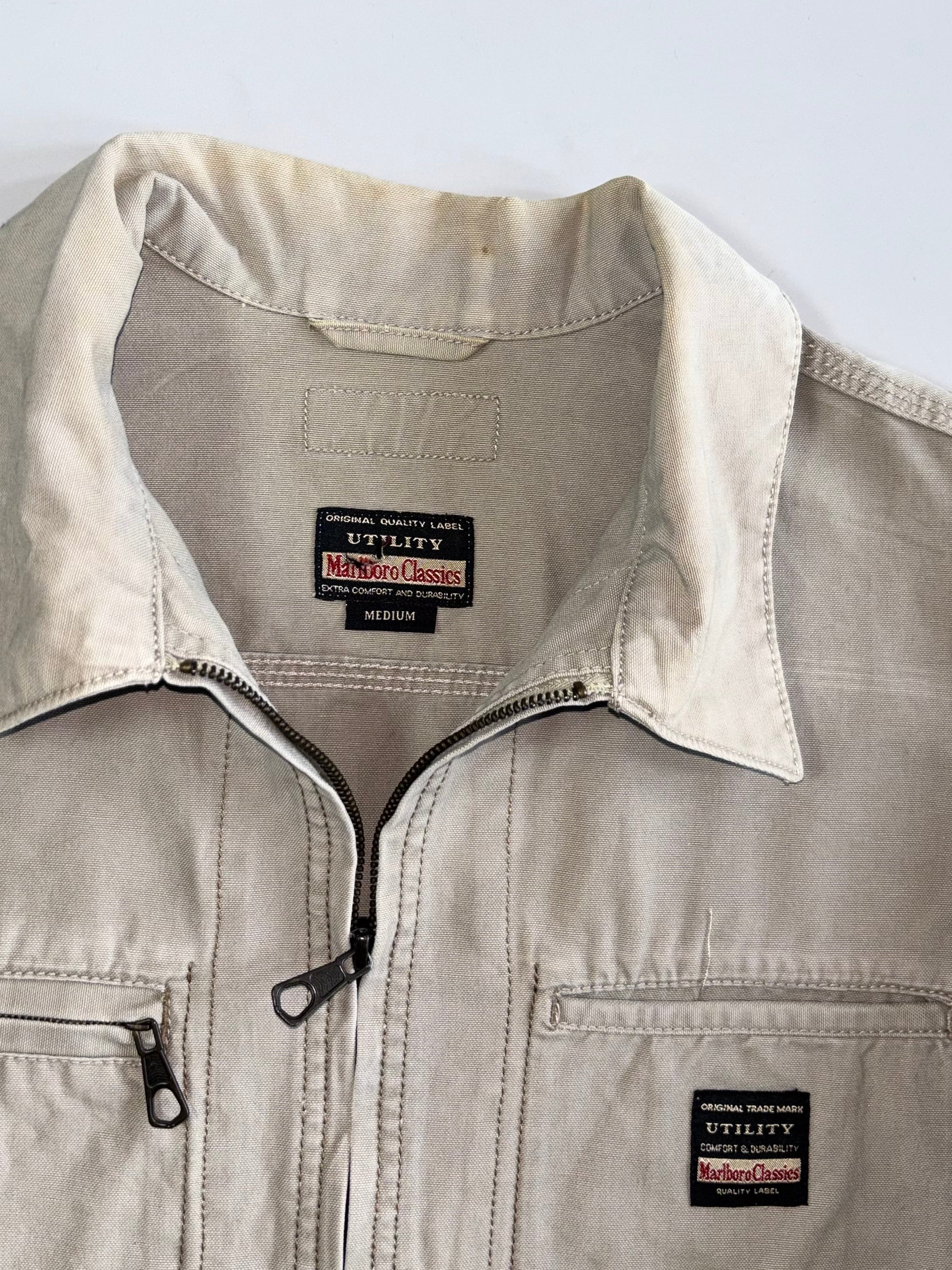 Marlboro Classics | Utility Zip Work Jacket (M/L) – Drip Drop Attire