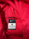 Vintage Nike Swoosh Lightweight Hooded Windbreaker Jacket – Red (XL)