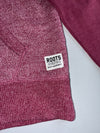 Roots Canada Beaver Logo| Maroon Melange (M)