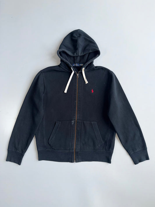 Polo Ralph Lauren | Black Zip Hoodie | (L)