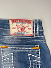 Y2K True Religion Thick Stitch Straight Leg Jeans Women’s (W:28) (L:40)