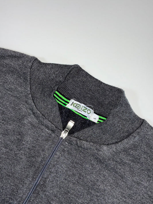 Kenzo Paris Tiger Logo Grey Jacket (L)