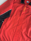 Reebok Vintage Spell-Out Windbreaker Jacket – Red/Black (XL)