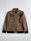 Vintage 5th Street Military Patch Zip Jacket (M)