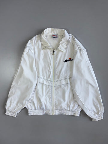 ellesse | Vintage Shell Jacket | White (L)