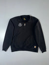 Carhartt Embroidered Workwear Zip Faded Black (M)