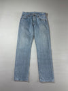 Levi's 501 Light Wash Straight Jeans (W:28) (L:41)