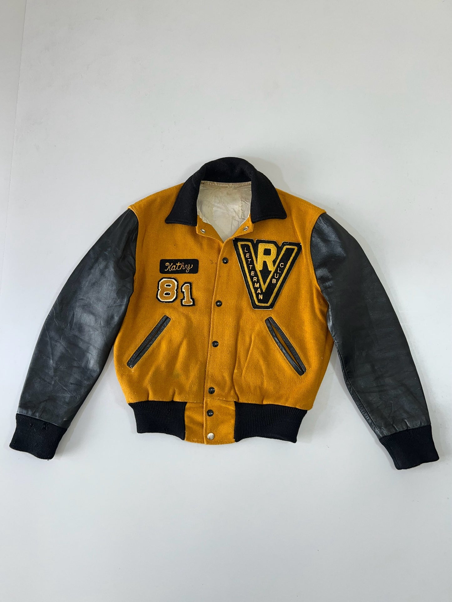 ZSuper Premium (RARE) Varsity Jacket OG Leather Sleeves (S)