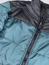 The North Face Colorblock Puffer Jacket – Teal/Black Kid’s. (XS)