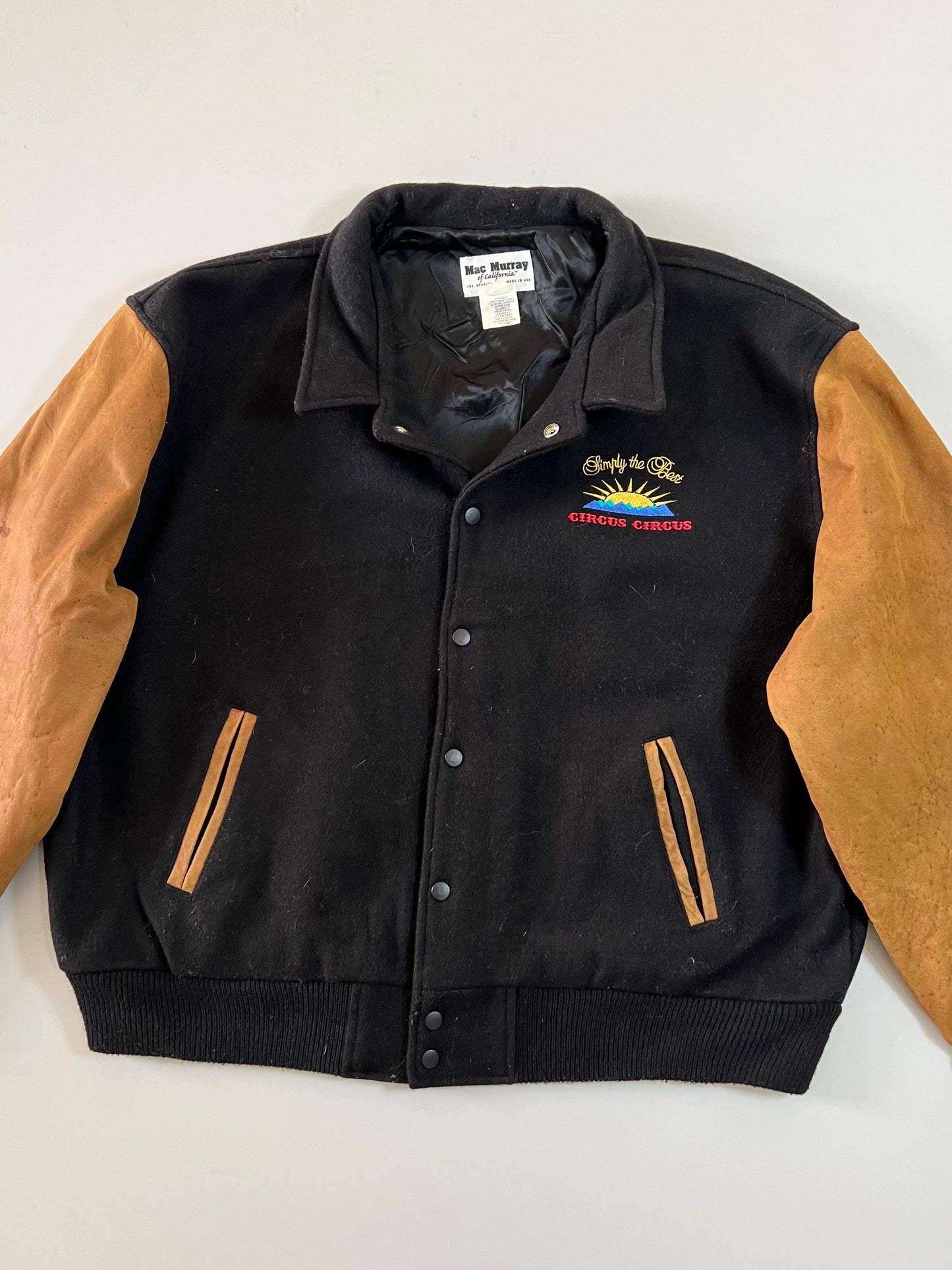 ZMac Murray Super Premium Varsity Jacket OG Leather Sleeves (XL/2XL)