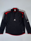 Adidas  ClimaCool Zip Track Top Black/Red  (L)