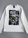 Springfield UP | NYC Street Photography Collage Long Sleeve Tee (S/M)