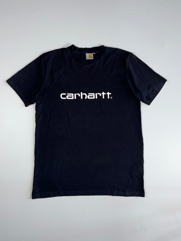 Carhartt Script Logo T-Shirt – Black (M/L)