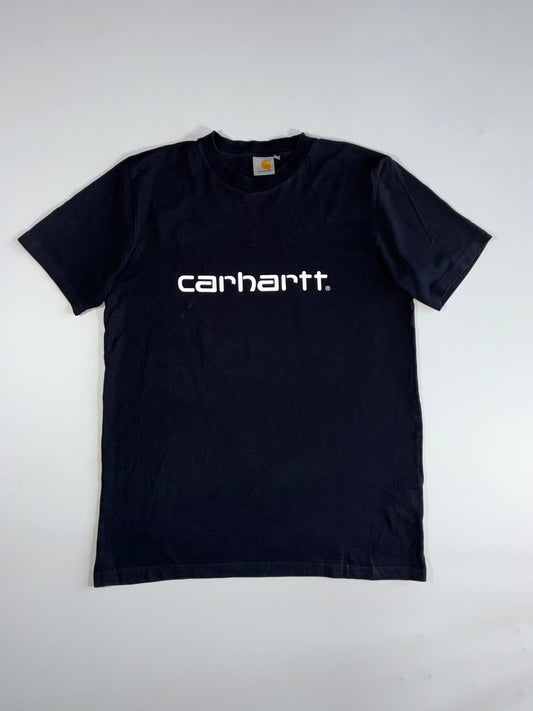 Carhartt Script Logo T-Shirt – Black (M/L)