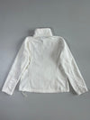 Columbia White Full-Zip Fleece (M)