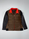 Mountain Equipment Hybrid Puffer Knit Jacket – Brown/Charcoal (M)