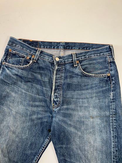 !                                                                                                                                      Levis 501 Original (RARE) Denim W-34 L-40