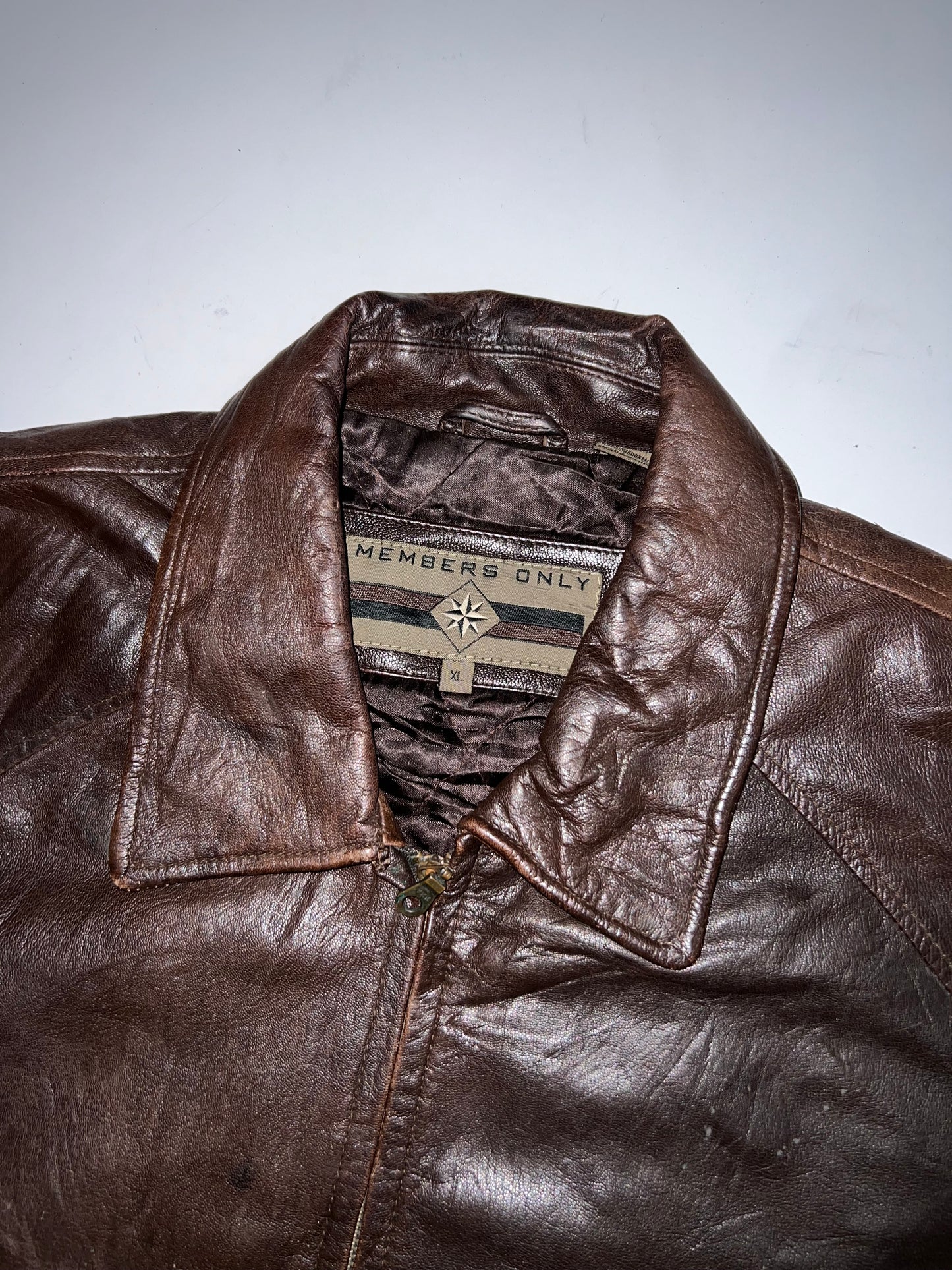ZMembers    Only Original Leather Jacket (XL)