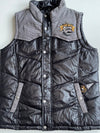 Big Train Osaka Houndstooth Puffer Vest – Japanese Streetwear | (M)