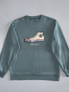 Converse Chuck Taylor All Star Graphic Crewneck Sweatshirt (M)